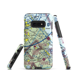 Sherman-Private Airport (MA63) VFR Sectional Samsung Phone Case