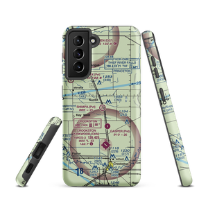 Shimpa Airstrip (8MN1) VFR Sectional Samsung Phone Case