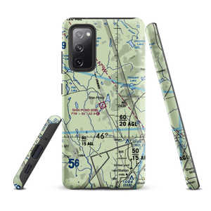 Shin Pond Seaplane Base (85B) VFR Sectional Samsung Phone Case