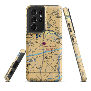 Shiprock Airstrip (5V5) VFR Sectional Samsung Phone Case