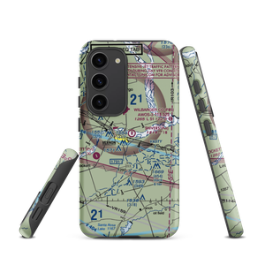 Shivers Private Airport (53TA) VFR Sectional Samsung Phone Case