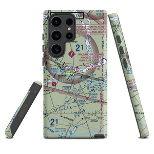 Shivers Private Airport (53TA) VFR Sectional Samsung Phone Case