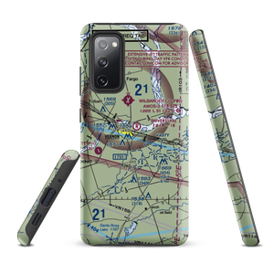 Shivers Private Airport (53TA) VFR Sectional Samsung Phone Case