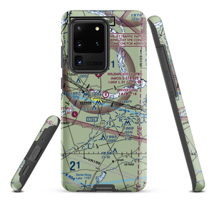 Shivers Private Airport (53TA) VFR Sectional Samsung Phone Case