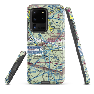 Shoestring Aviation Airfield (0P2) VFR Sectional Samsung Phone Case