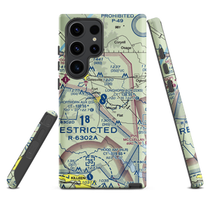 Shorthorn Aux Landing Strip (23XS) VFR Sectional Samsung Phone Case