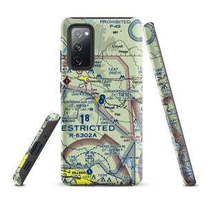 Shorthorn Aux Landing Strip (23XS) VFR Sectional Samsung Phone Case