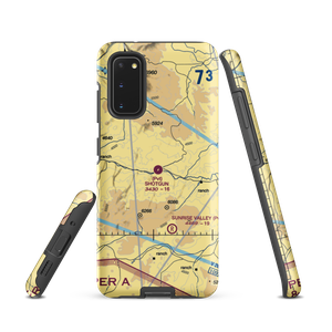 Shotgun Ranch Airstrip (42OR) VFR Sectional Samsung Phone Case