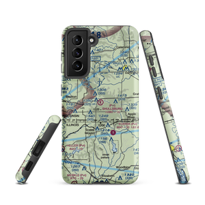 Shullsburg Airport (2WI2) VFR Sectional Samsung Phone Case