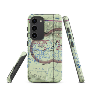 Shungnak Airport (SHG) VFR Sectional Samsung Phone Case