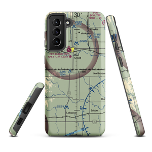 Shute Airport (6KS7) VFR Sectional Samsung Phone Case