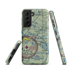 Sickler Airstrip (15KS) VFR Sectional Samsung Phone Case