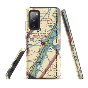 Sidney - Richland Regional Airport (SDY) VFR Sectional Samsung Phone Case