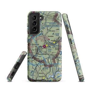 Sidney Municipal Airport (N23) VFR Sectional Samsung Phone Case