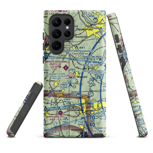 Sids Airport (MA52) VFR Sectional Samsung Phone Case