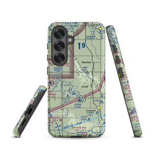 Siegmanns Airport (OK42) VFR Sectional Samsung Phone Case