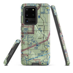 Siegmanns Airport (OK42) VFR Sectional Samsung Phone Case