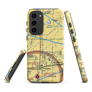 Silkman Farms Inc. Airport (10CO) VFR Sectional Samsung Phone Case