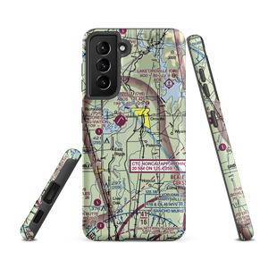 Siller Bros Inc Airport (97CL) VFR Sectional Samsung Phone Case