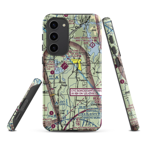 Siller Bros Inc Airport (97CL) VFR Sectional Samsung Phone Case