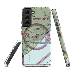 Silver Bay Municipal Airport (BFW) VFR Sectional Samsung Phone Case