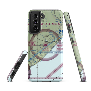 Silver Bay Municipal Airport (BFW) VFR Sectional Samsung Phone Case