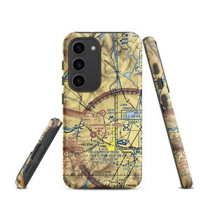 Silver Creek Airport (40MT) VFR Sectional Samsung Phone Case