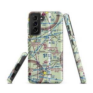 Silver Creek Gliderport (3IL1) VFR Sectional Samsung Phone Case