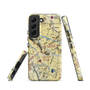 Silver Creek Ranch Airport (41CA) VFR Sectional Samsung Phone Case