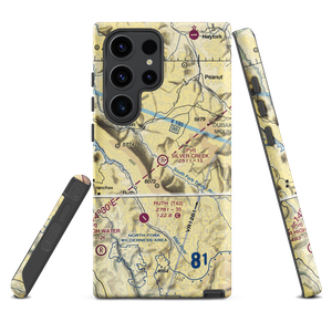 Silver Creek Ranch Airport (41CA) VFR Sectional Samsung Phone Case