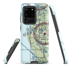 Silver Lake Airport (MI71) VFR Sectional Samsung Phone Case