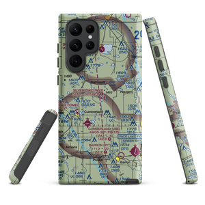 Silver Lake Seaplane Base (WN2) VFR Sectional Samsung Phone Case