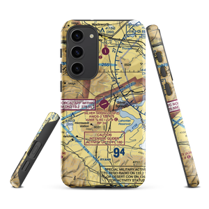 Silver Springs Airport (SPZ) VFR Sectional Samsung Phone Case