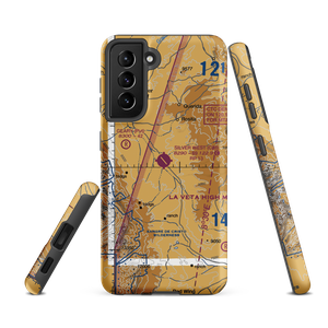Silver West Airport (C08) VFR Sectional Samsung Phone Case