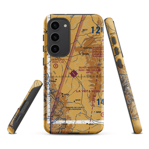 Silver West Airport (C08) VFR Sectional Samsung Phone Case