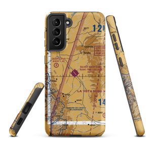 Silver West Airport (C08) VFR Sectional Samsung Phone Case