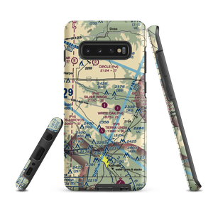 Silver Wings Airport (TS36) VFR Sectional Samsung Phone Case