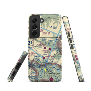 Silver Wings Airport (TS36) VFR Sectional Samsung Phone Case
