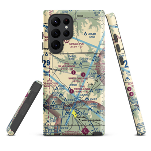 Silver Wings Airport (TS36) VFR Sectional Samsung Phone Case