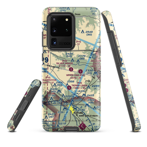 Silver Wings Airport (TS36) VFR Sectional Samsung Phone Case
