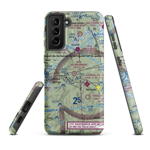 Silver Wings Field (5A5) VFR Sectional Samsung Phone Case