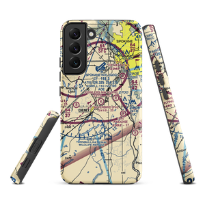 Silverbird Airport (WT04) VFR Sectional Samsung Phone Case