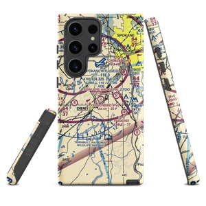 Silverbird Airport (WT04) VFR Sectional Samsung Phone Case