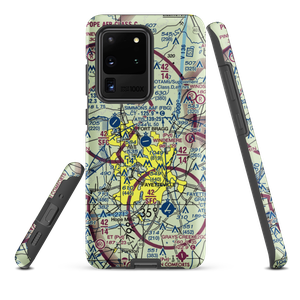 Simmons Army Air Field (FBG) VFR Sectional Samsung Phone Case