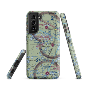 Simons Airfield (1WN5) VFR Sectional Samsung Phone Case