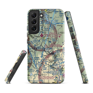 Simpson Airport (9W3) VFR Sectional Samsung Phone Case