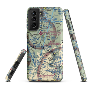 Simpson Airport (9W3) VFR Sectional Samsung Phone Case