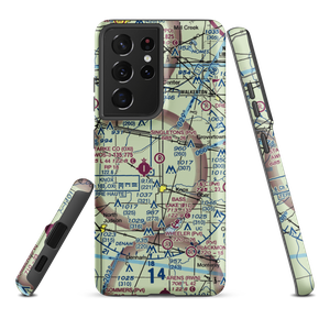 Singleton's Landing Strip (IN87) VFR Sectional Samsung Phone Case