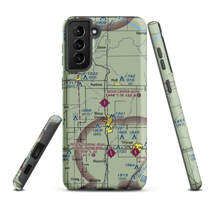 Sioux Center Municipal Airport (SOY) VFR Sectional Samsung Phone Case