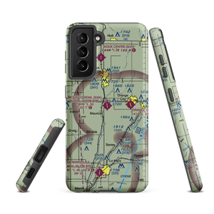 Sioux County Regional Airport (SXK) VFR Sectional Samsung Phone Case